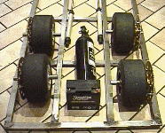 Chassis viewed from rear