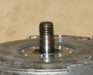 Normal drive end of Bosch motor