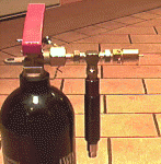 The high pressure relief valve and regulator