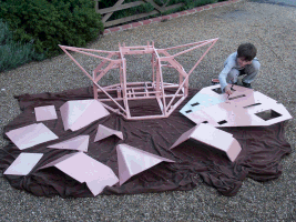 Painting the Hog panels