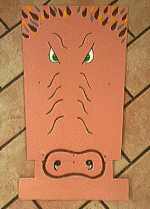 The Hogs new face paint