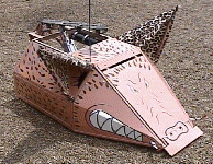 The Hassocks Hog with its new paint job