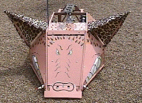 The Hassocks Hog with its new paint job