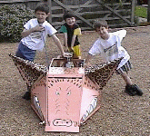 The Hog with the kids