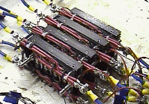 Four H bridge bricks of MOSFET's