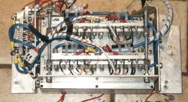 Current limiter mounted on underside of motor controller