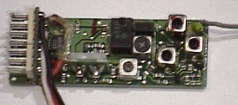 Radio receiver with extra wires attached