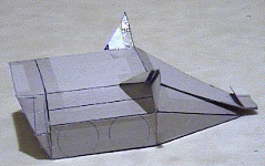 Paper model of the Hassocks Hog