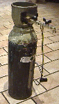 A CO to gas bottle containing 7kg of gas