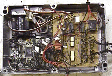 Micro-controller, interface board, gyro, and receiver in a box