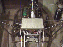 Bullet proof plate protecting the motor controller