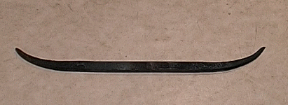 The tusks are finished, and only need cutting into two