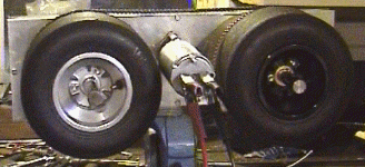 Motor connected to the speed controller